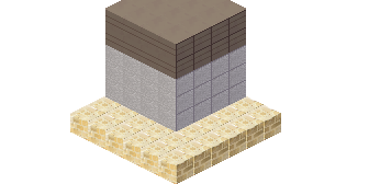 Tiled sample